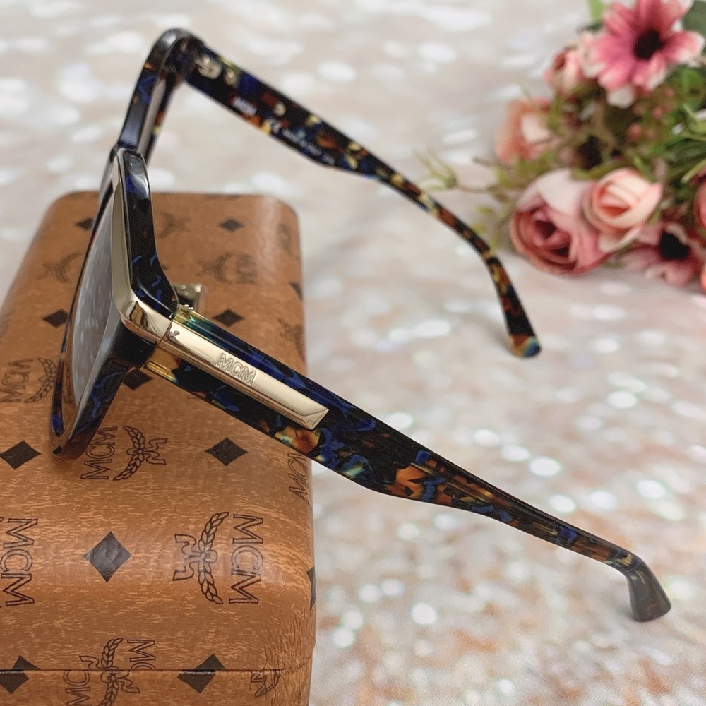 BNIB MCM Havana blue cat eye sunny sunglasses - Picture 6 of 8